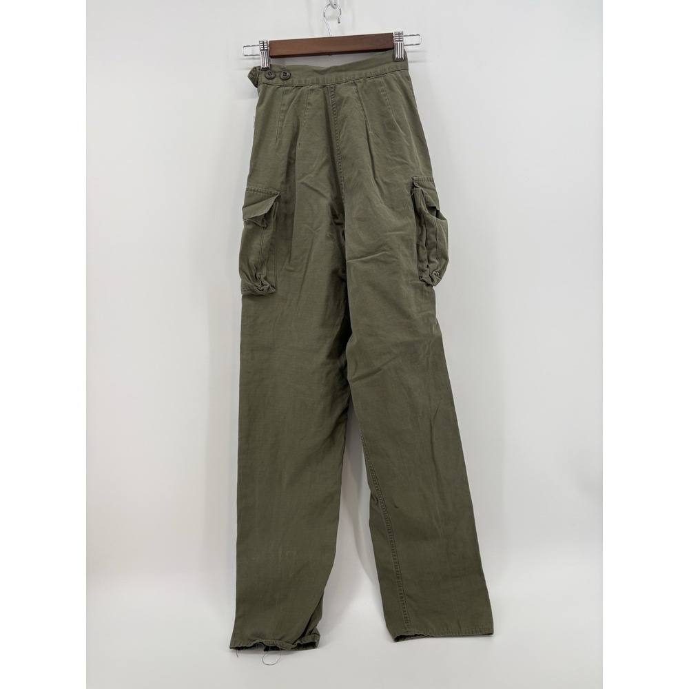 Vietnam Nurse Woman's US Army Military Jungle Combat Utility Slacks Pants OG-107